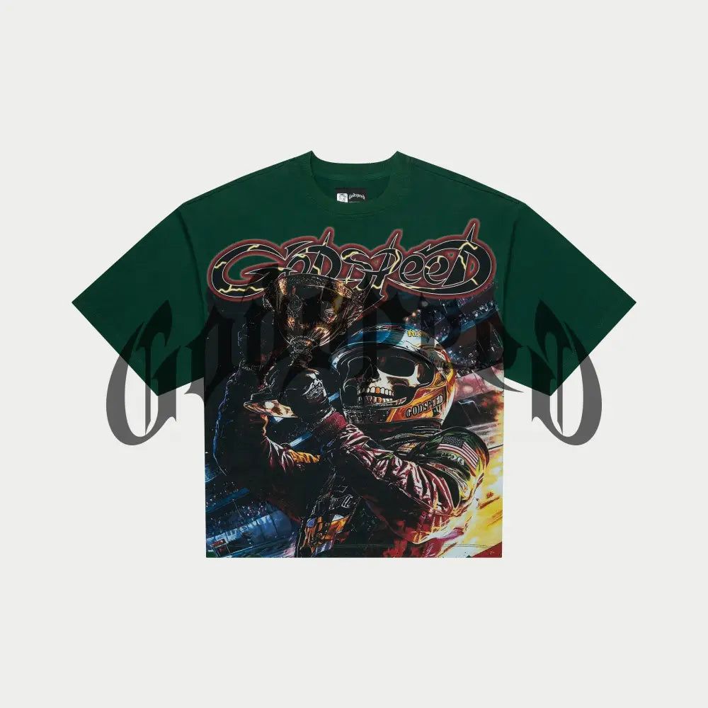 GODSPEED PODIUM DREAMS TEE (GREEN)