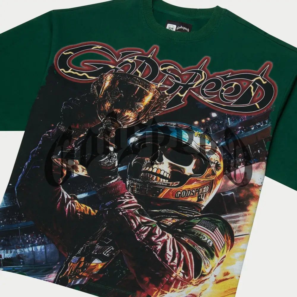 GODSPEED PODIUM DREAMS TEE (GREEN)