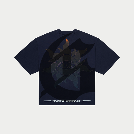 GODSPEED PURPLE CITY TEE (NAVY)