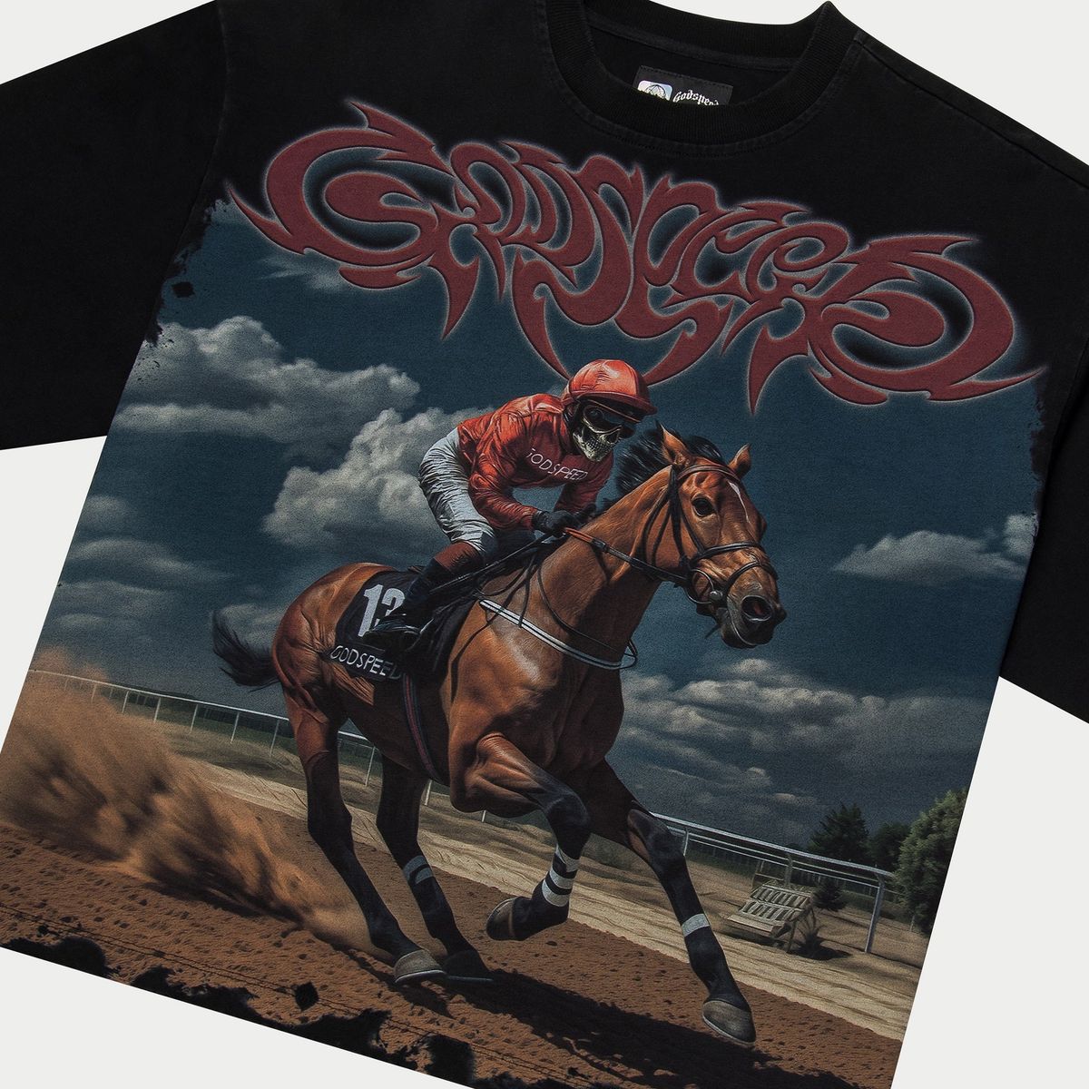 GODSPEED THROUGHBRED TEE (BLACK)