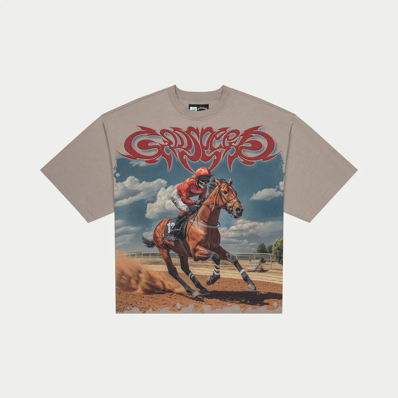 GODSPEED THOROUGHBRED TEE (BEIGE)