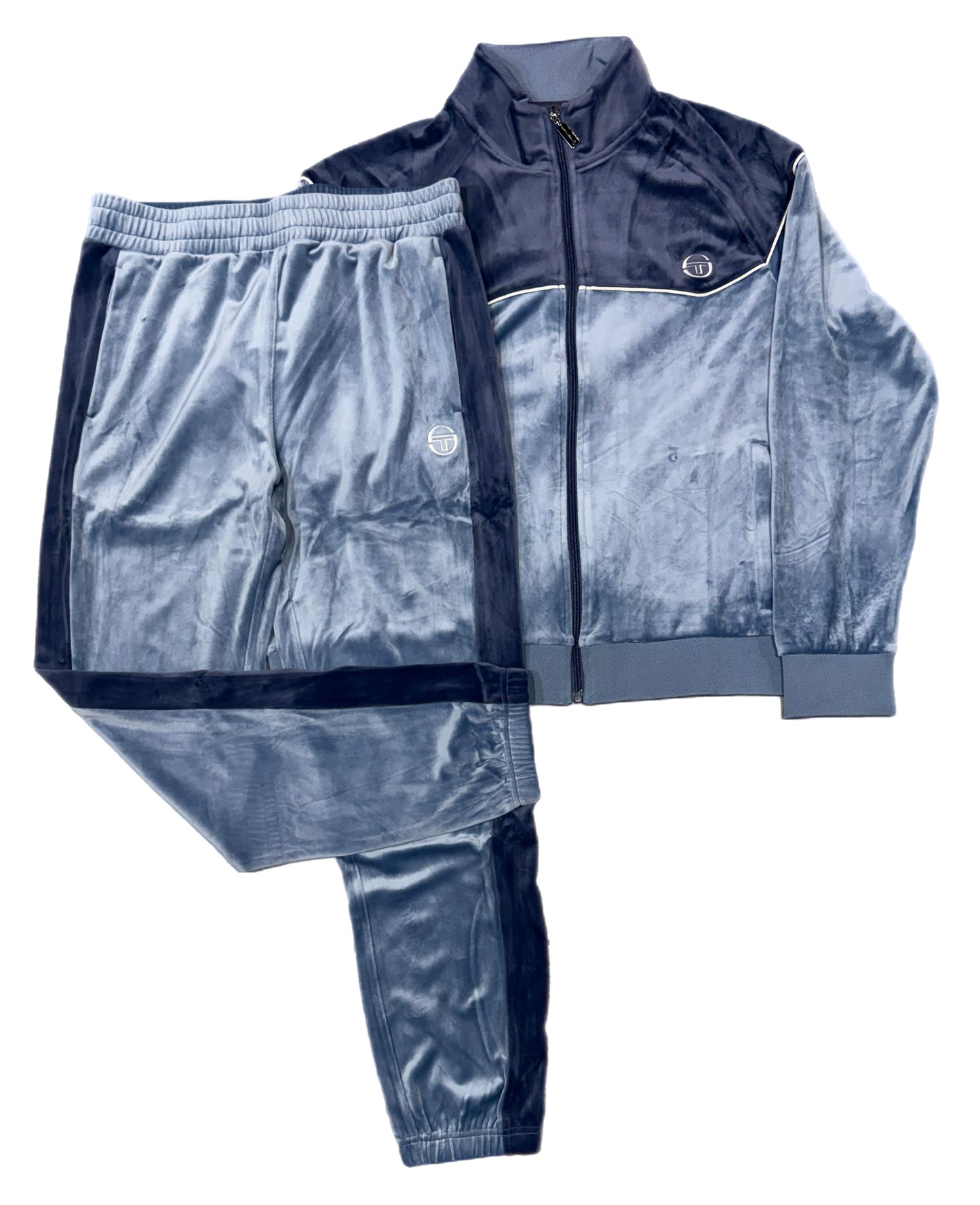 SERGIO TACCHINI STS25M51131 SERGIO CIELO VELOUR SET FADED DENIM