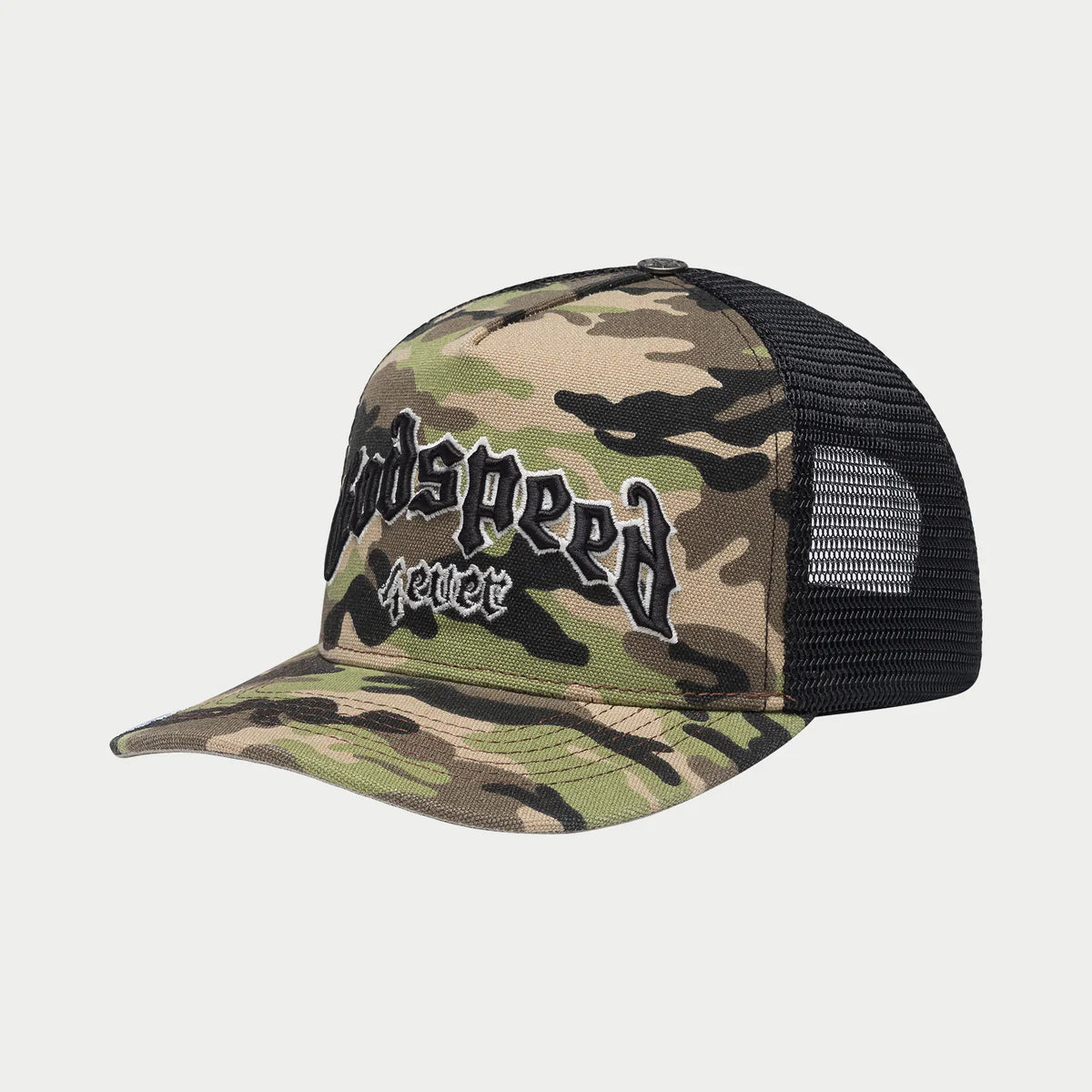 GODSPEED GS FOREVER TRUCKER HAT (Camo)