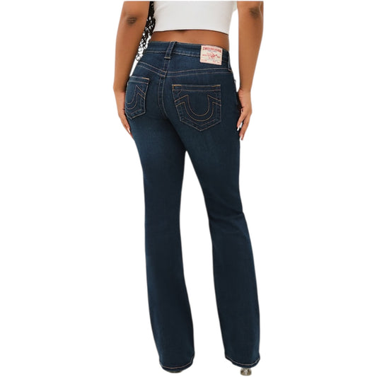 TRUE RELIGION BECCA MID RISE BOOTCUT WOMEN JEANS