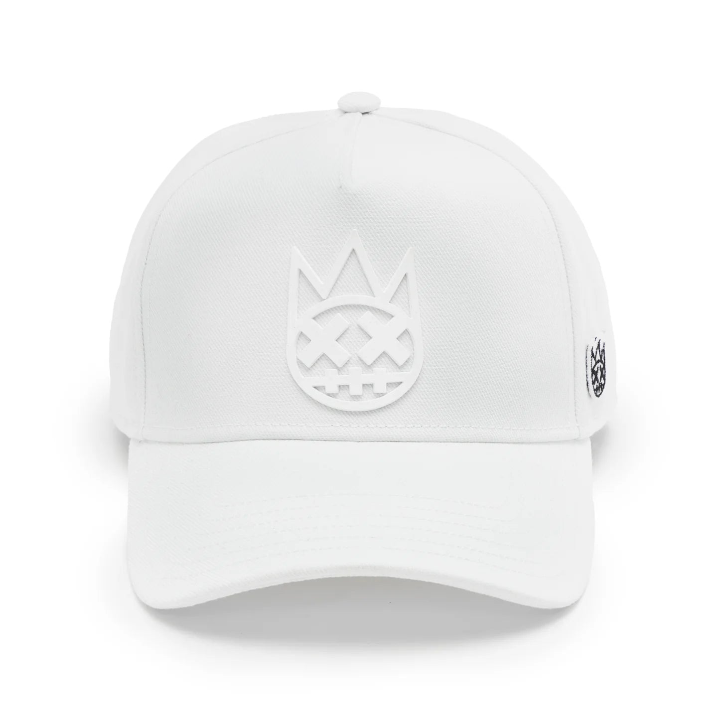 CULT WINTER WHT LOGO MESH BACK TRUCKER HAT "SHIMICHAN" 625BC-CH66A