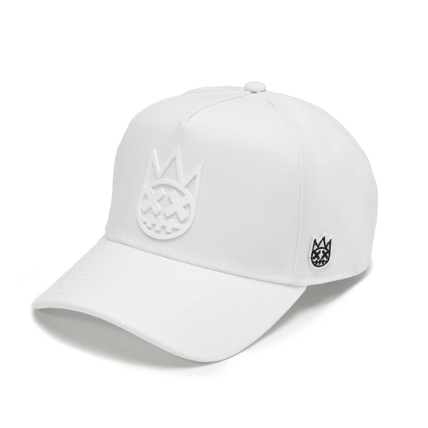 CULT WINTER WHT LOGO MESH BACK TRUCKER HAT "SHIMICHAN" 625BC-CH66A