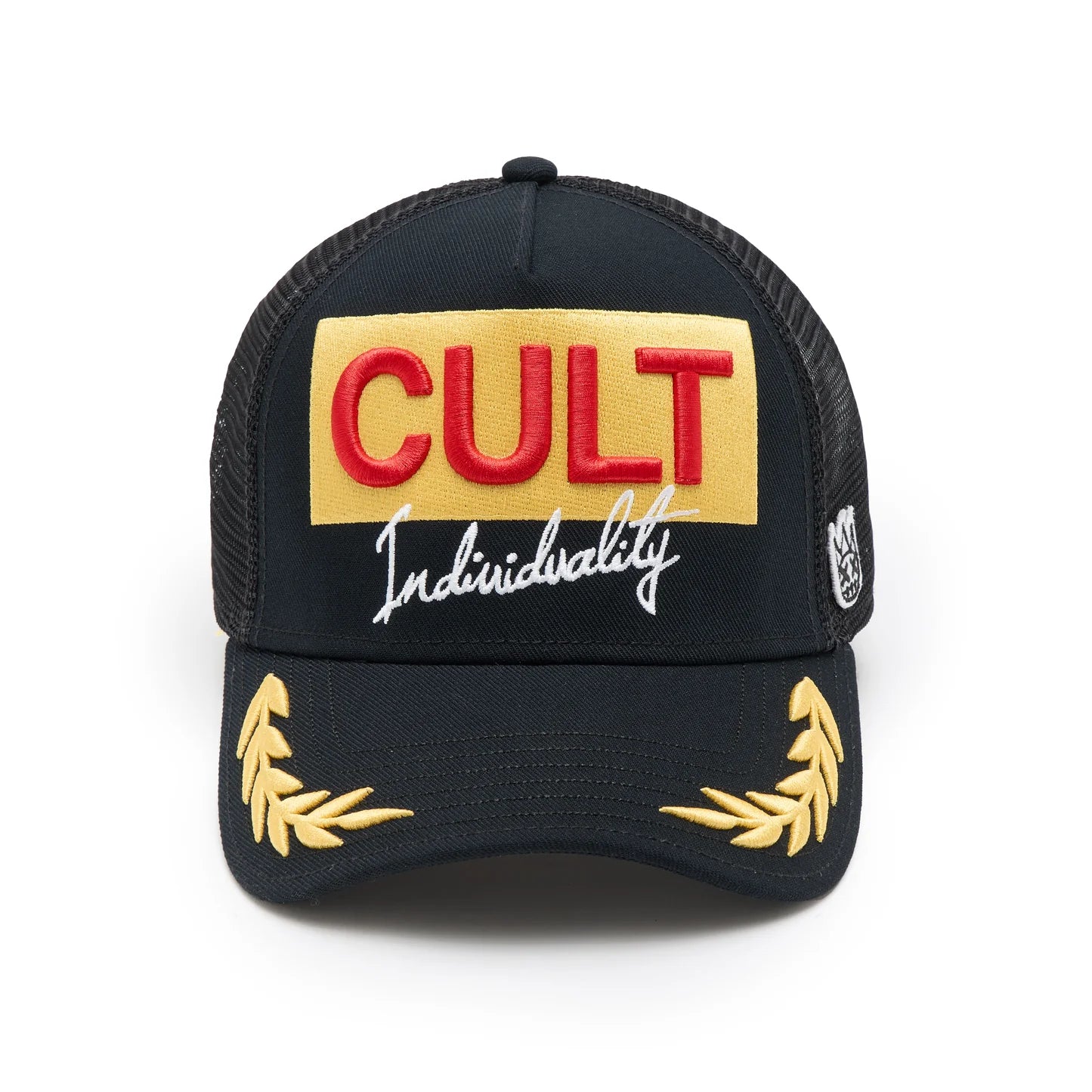 CULT LOGO MESH BACK TRUCKER HAT "CULT RACING" 625BC-CH80A