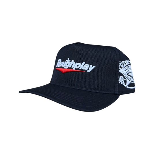 RoughPlay 'LOGO' SNAPBACK | BLACK/WHITE