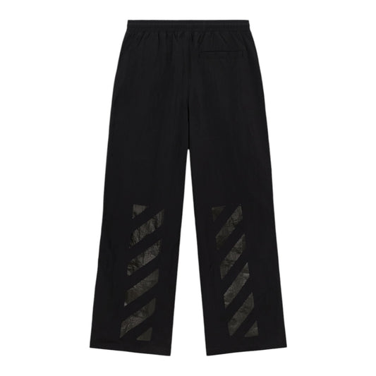 L/AB Off-White 'DIAGONAL' TRACK PANTS (BLACK)
