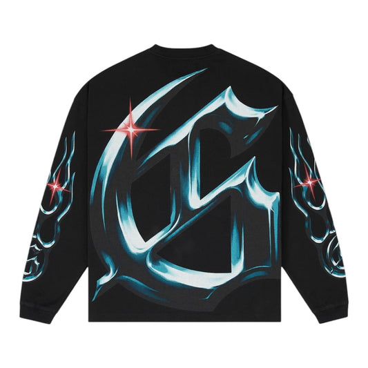 GODSPEED 'NEW AGE RELOADED' LS T-SHIRT(BLACK)