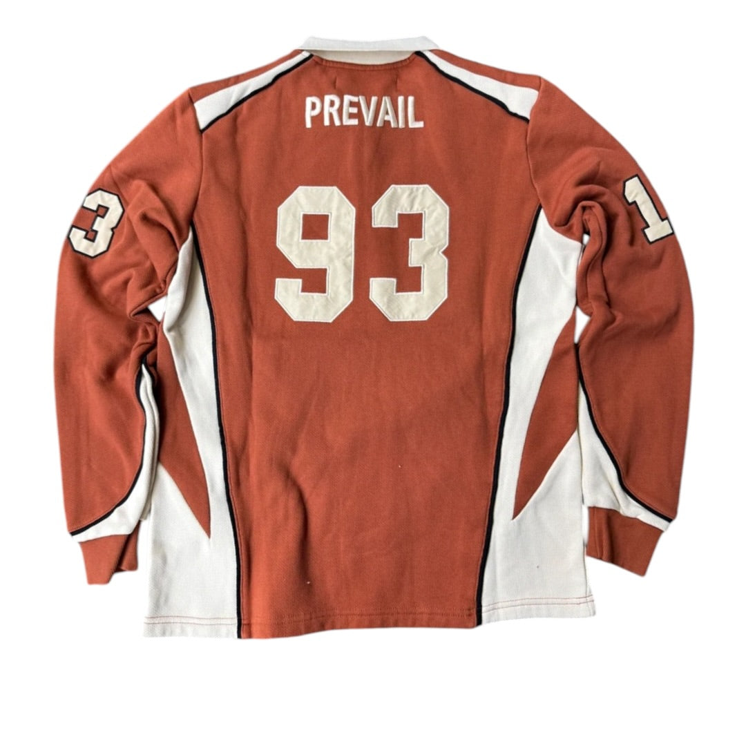 LEGENDS PREVAIL 'HEAVY RUGBY' POLO (RUST)