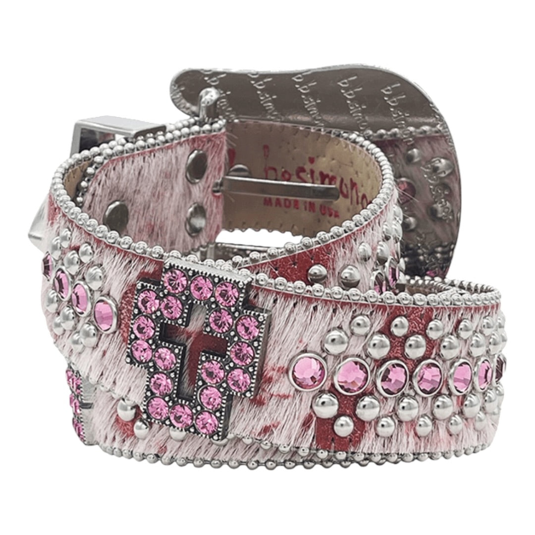 B.B. SIMON ZAFIRAH BELT(LIGHT PINK)