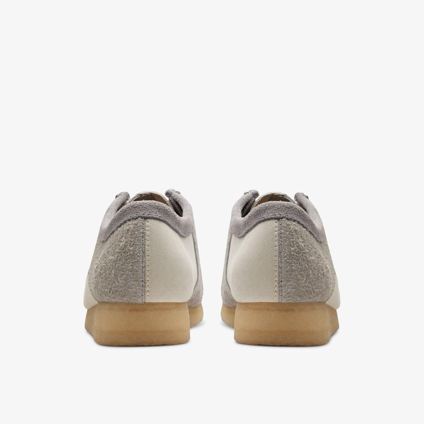 Clarks Men's Wallabee Grey/Off White 26176525