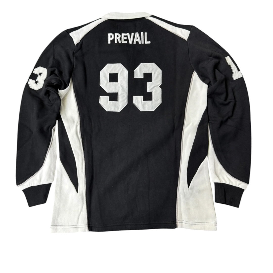 LEGENDS PREVAIL 'HEAVY RUGBY' POLO (BLACK)