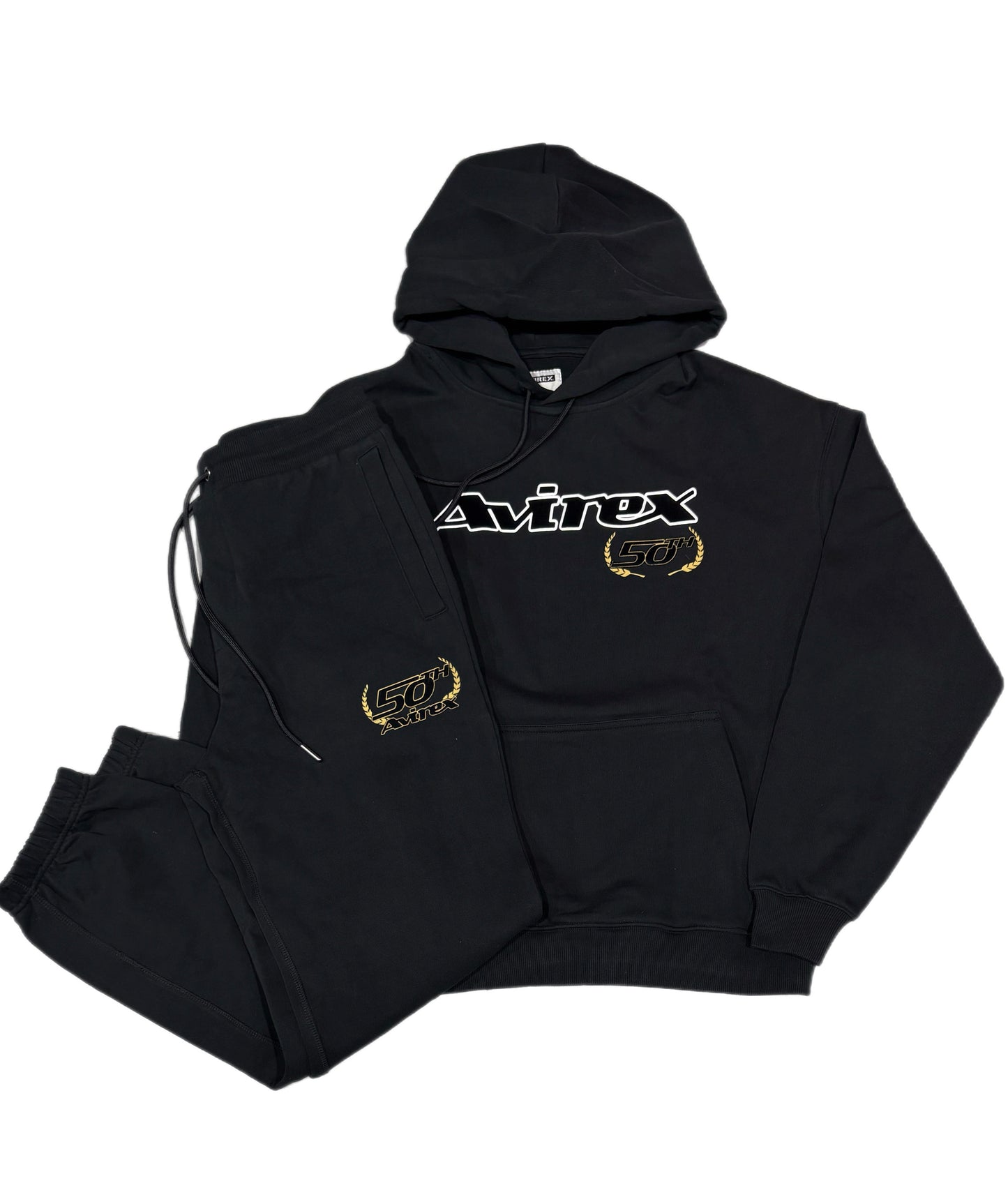 AVIREX 44AVS251K47 AVIREX GOLD SWEATSUIT BLACK