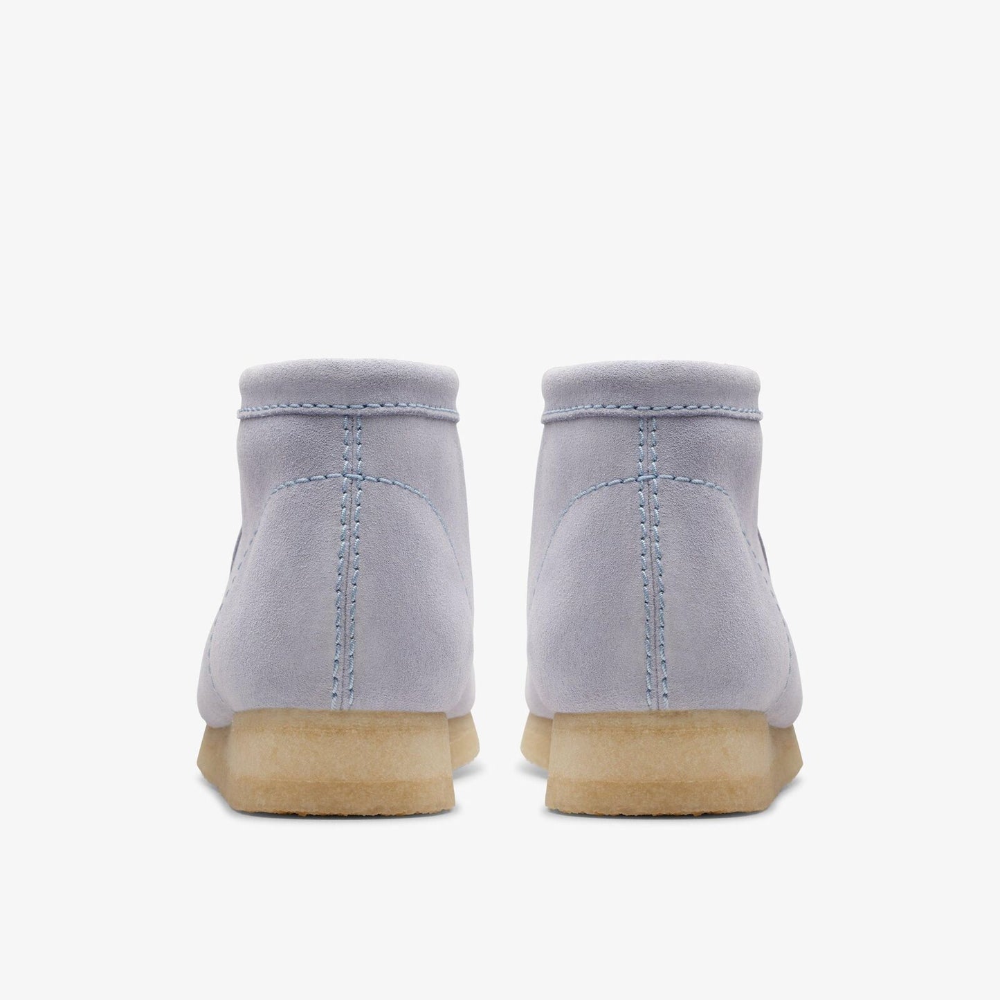 Clarks Men's Wallabee Boot Cloud Grey Suede 26175699