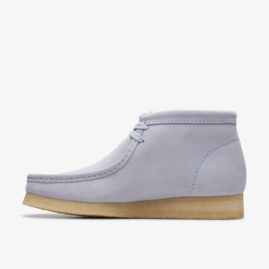 Clarks Men's Wallabee Boot Cloud Grey Suede 26175699