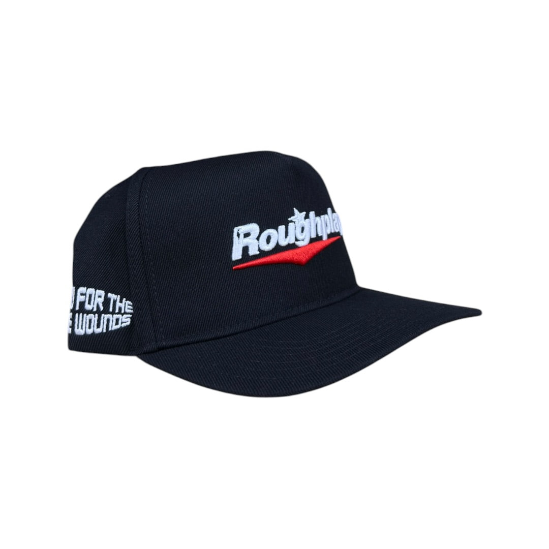 RoughPlay 'LOGO' SNAPBACK | BLACK/WHITE