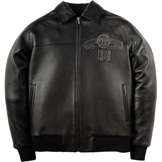 PELLE PELLE 'TRUE TO OUR ROOTS' LEATHER JACKET(BLACK)