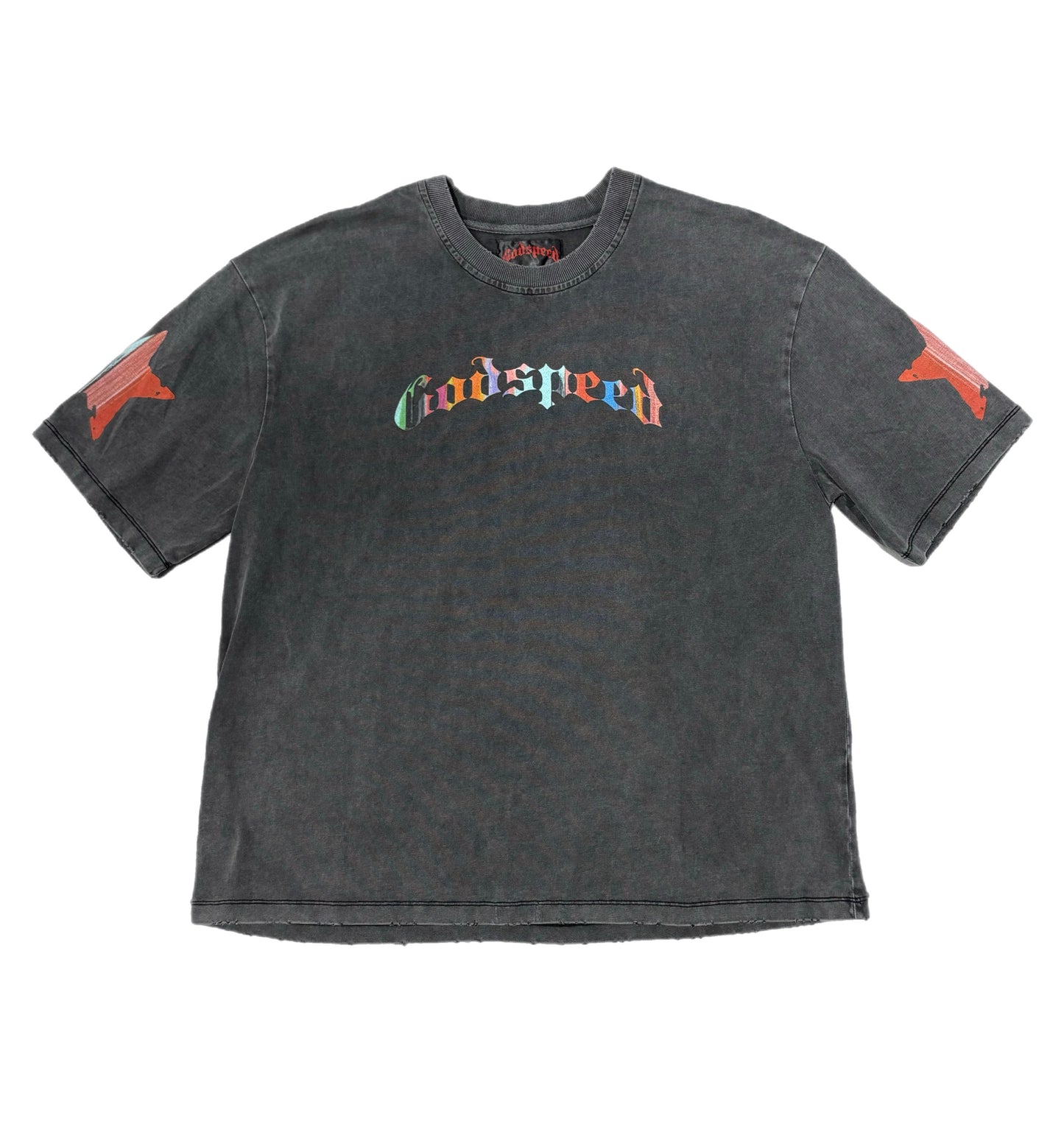 GODSPEED PASTEL COWBOY TEE GREY WASH