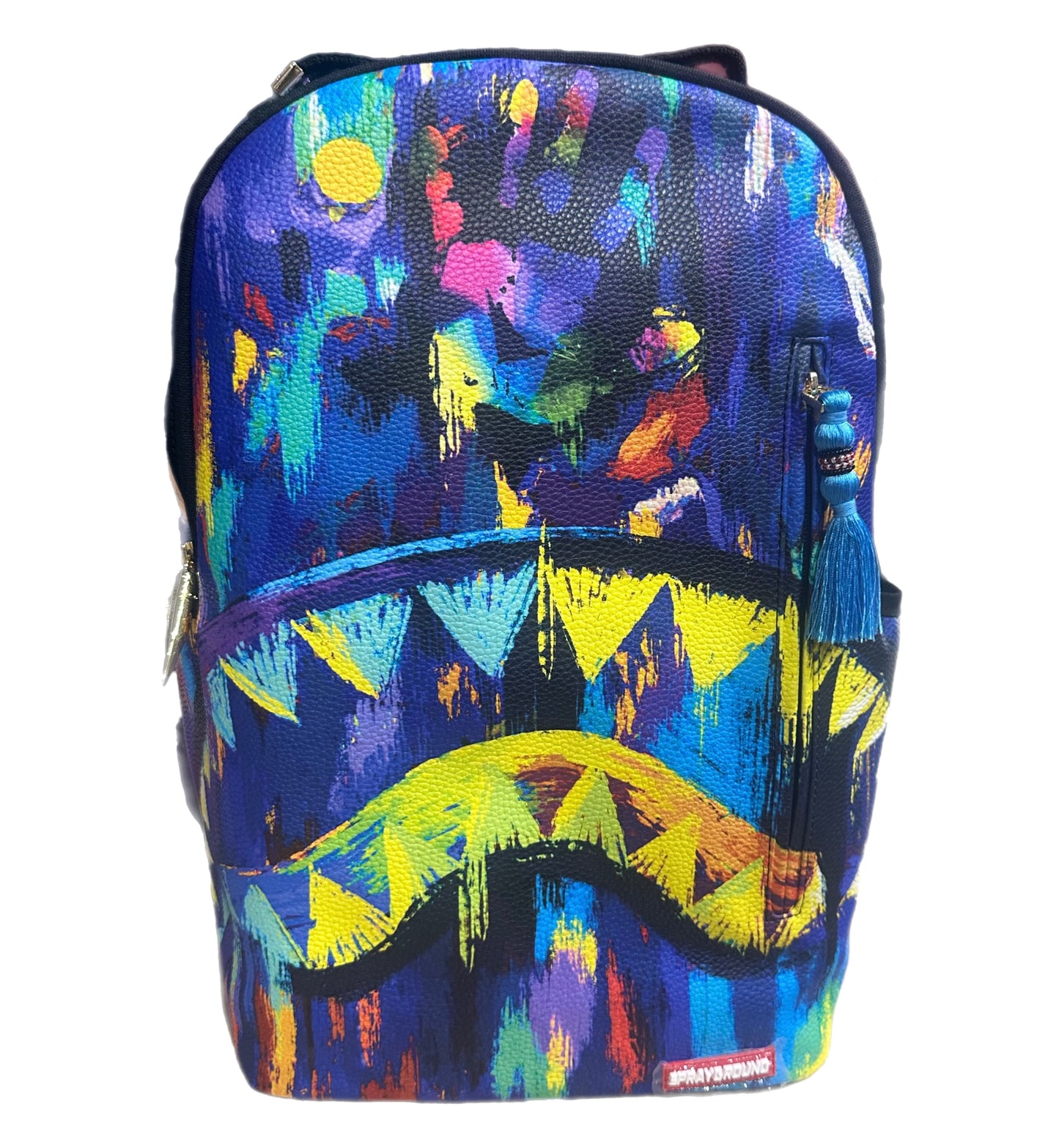 SPRAYGROUND AFRICAN INTELLIGENCE PLANET UTOPIA BACKPACK MULTI(91085065NSZ) A.I.8