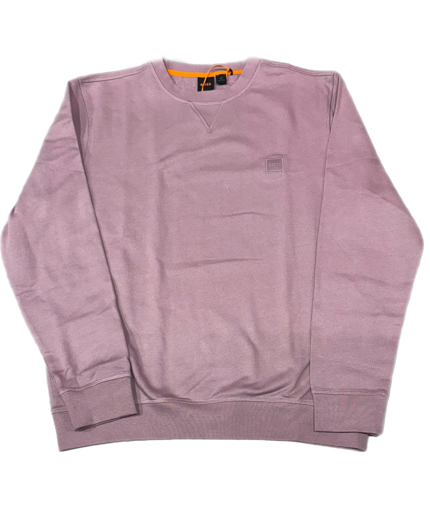 HUGO BOSS 50509323 BOSS WESTART SWEATSHIRT 555/OPEN PURPLE