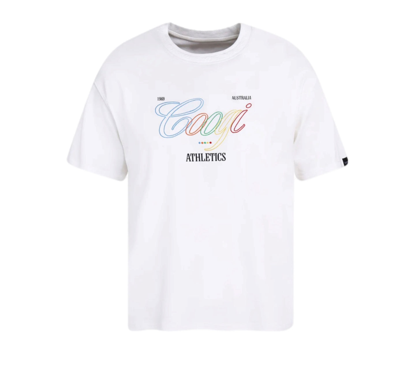 COOGI 103-ATHLETIC COOGI T-SHIRT WHITE