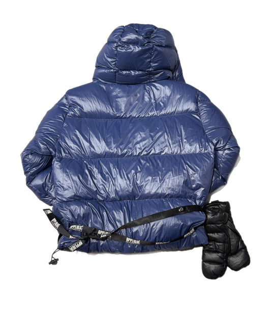 AFK-APQ-3094 ALPHASTYLE KUDU DOUBLE HOOD DOWN JACKET BLU