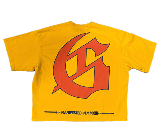 GODSPEED SEA SICK TEE YELLOW