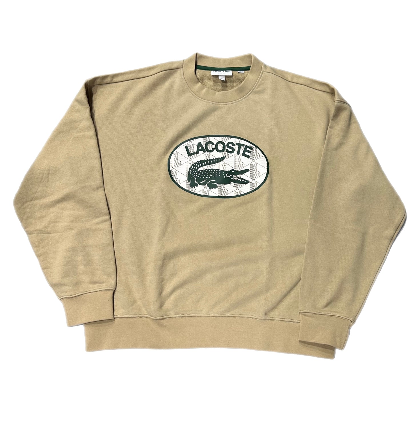 LACOSTE LOOSE FIT SWEATSHIRT (SH2524 51 02S) BEIGE