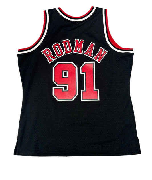 MITCHELL & NESS 18152 NBA SWINGMAN JERSEY ALTERNATE BULLS 1997 DENNIS RODMAN