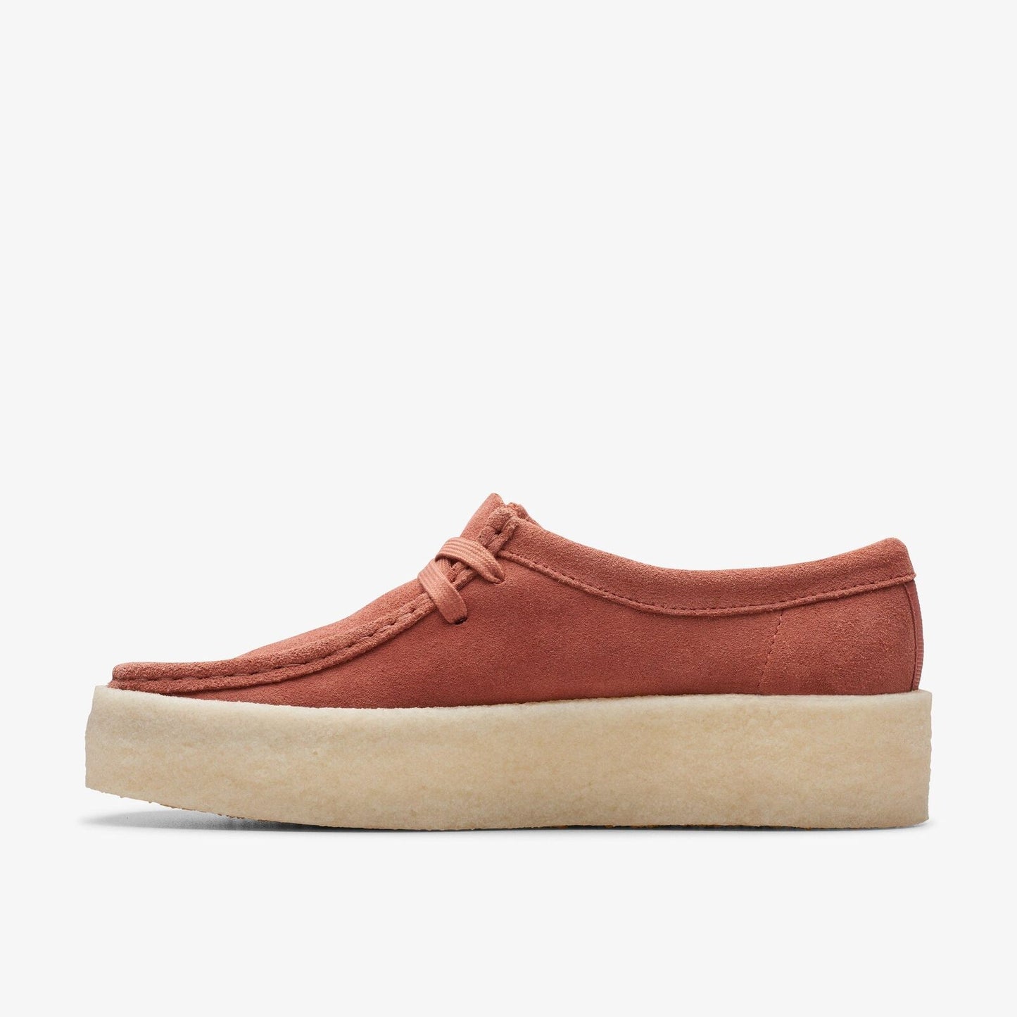 Clarks Originals Women's Wallabee Cup Terracotta Suede 26176565