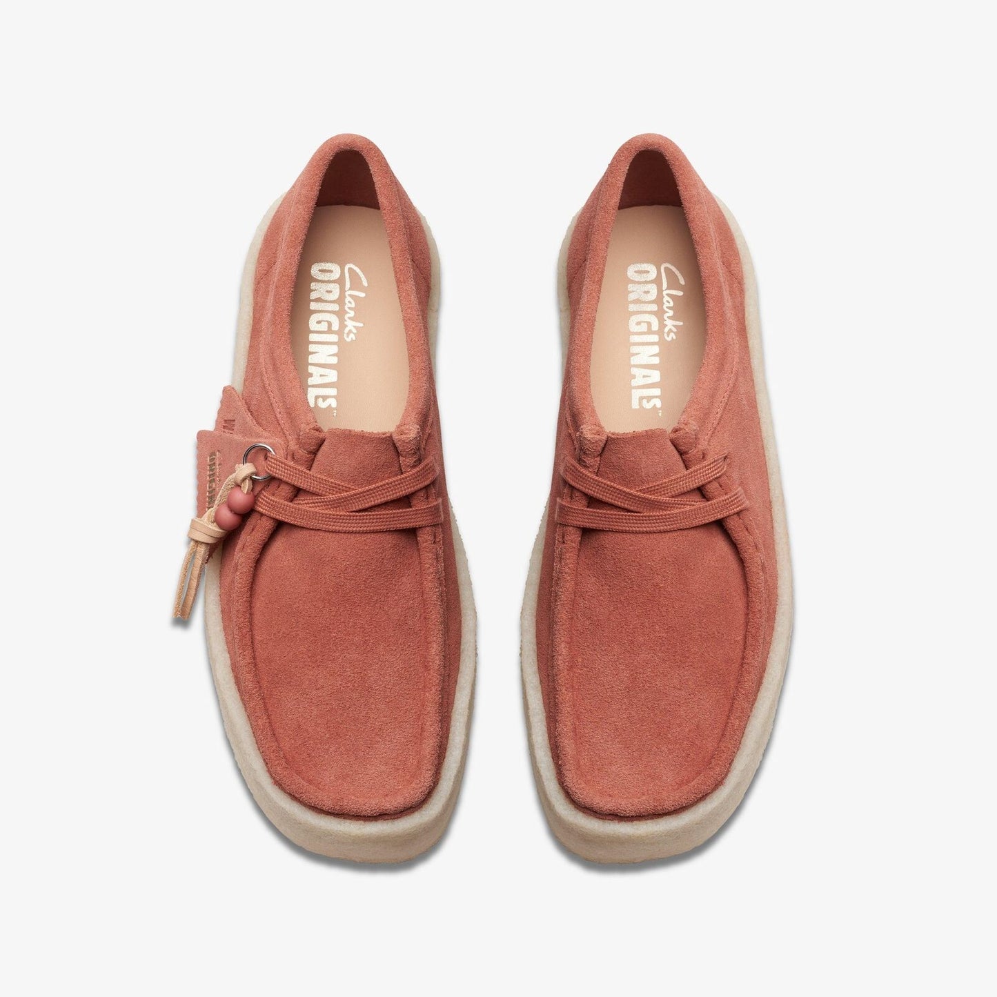 Clarks Originals Women's Wallabee Cup Terracotta Suede 26176565