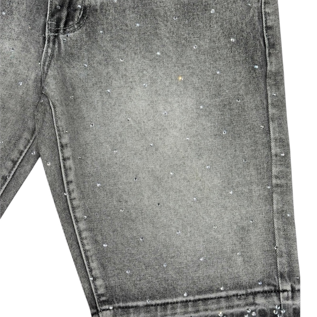 KINDRED EMBELLISHED DENIM SHORTS