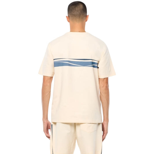 SERGIO TACCHINI 'ROTTO' T-SHIRT GARDENIA
