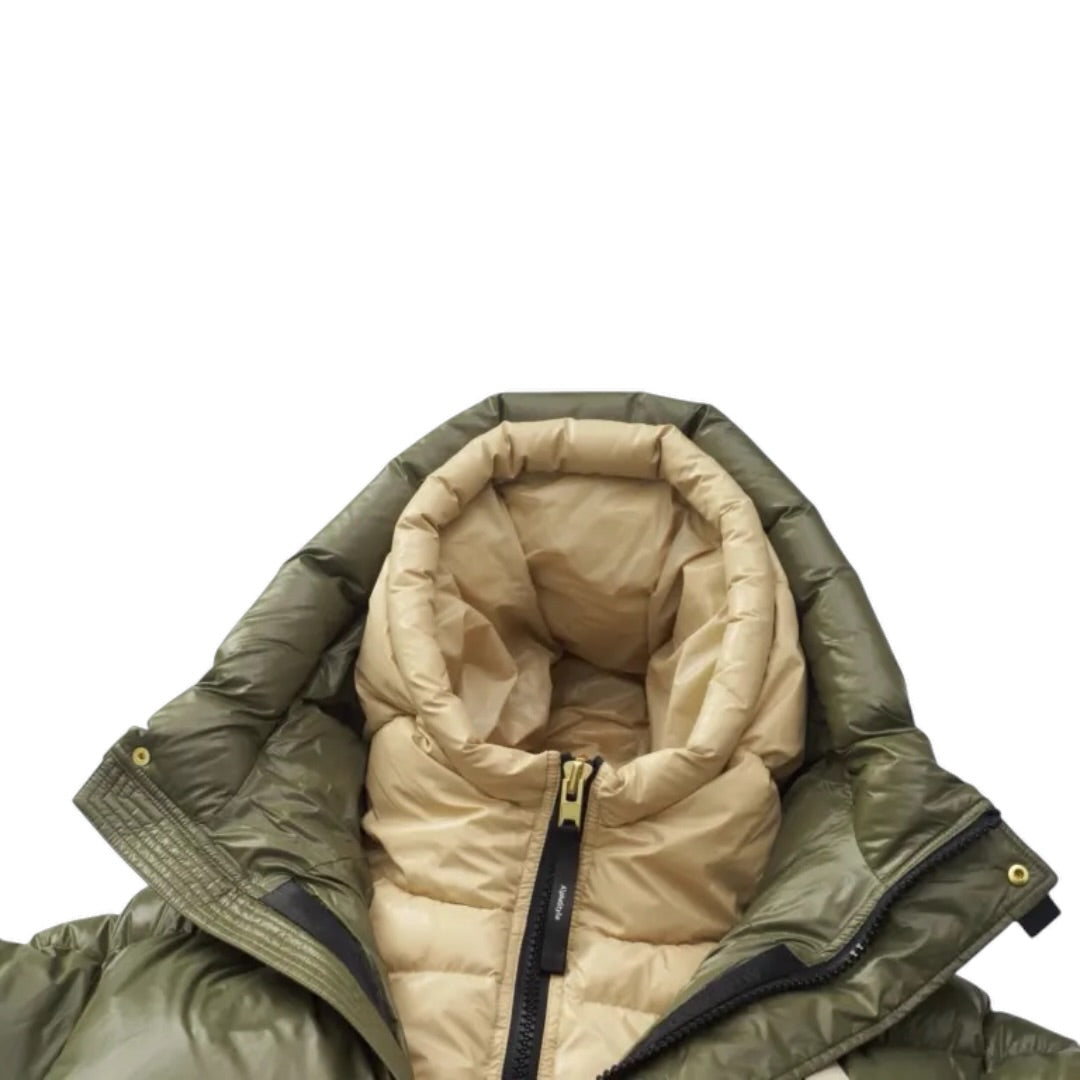 ALPHASTYLE 'KUDU' DOUBLE HOOD JACKET| MOSS