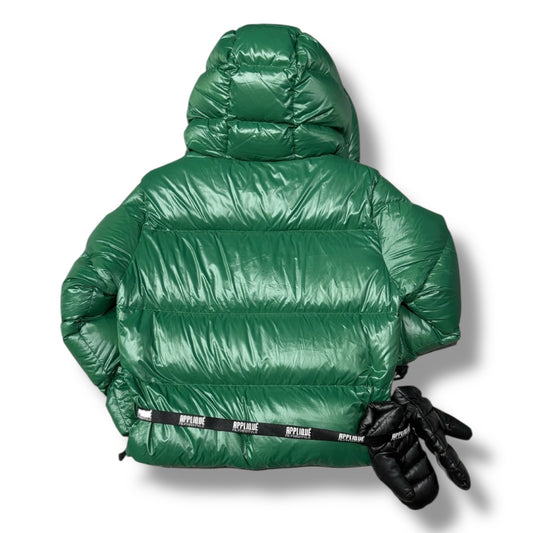 AFK-APQ-3094 ALPHASTYLE KUDU DOUBLE HOOD DOWN JACKET GRN