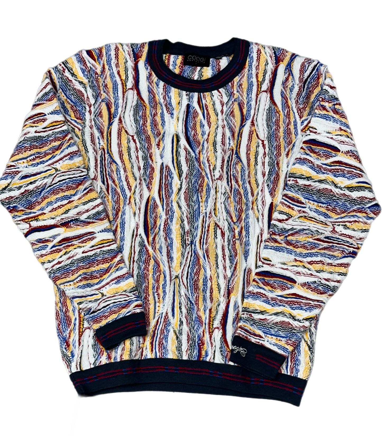 COOGI CREW NECK SWEATSHIR C62110 /RED/WHITE/BLUE