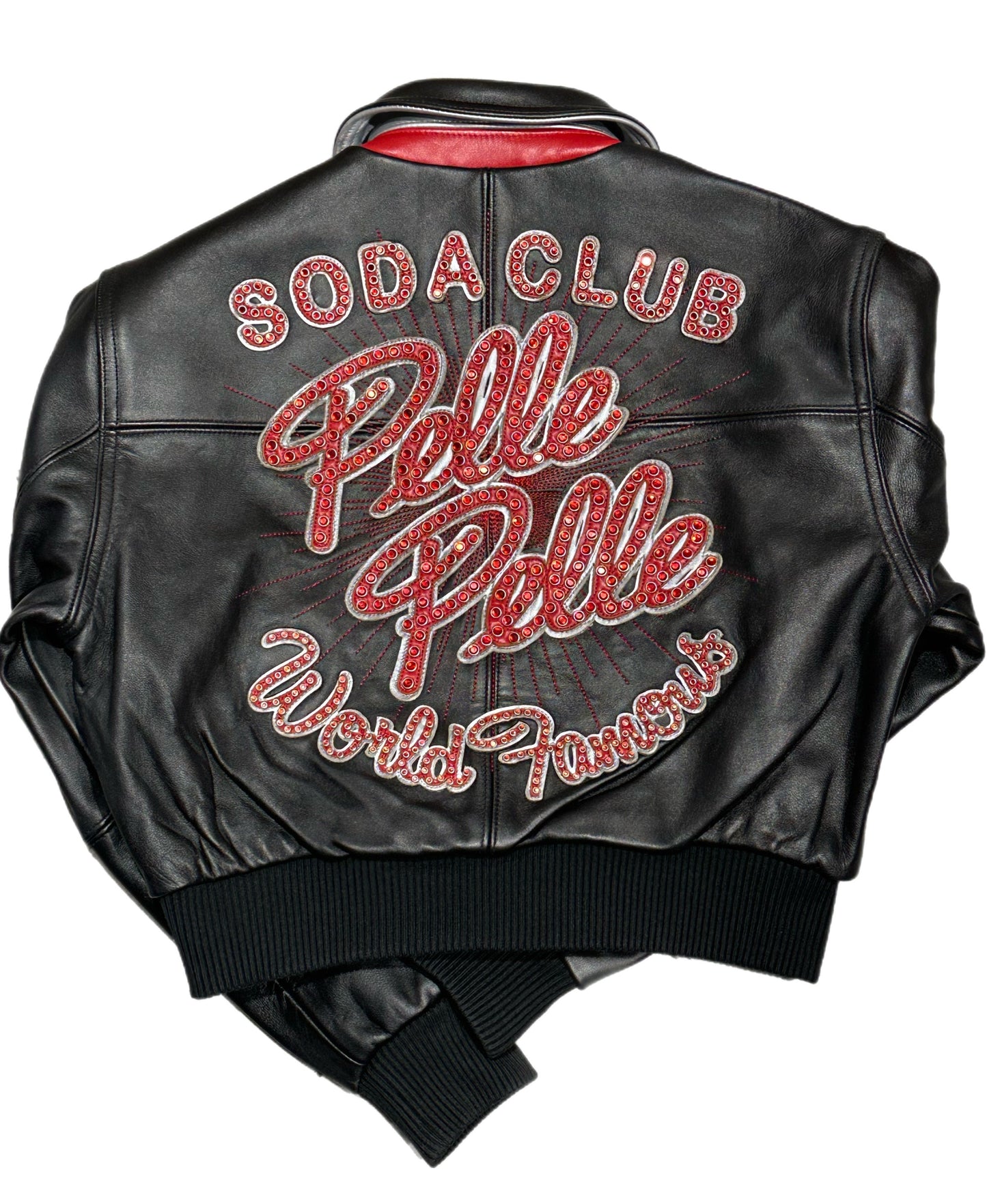 PELLE PELLE WOMANS SODA CLUB 424-37504 BLK RED