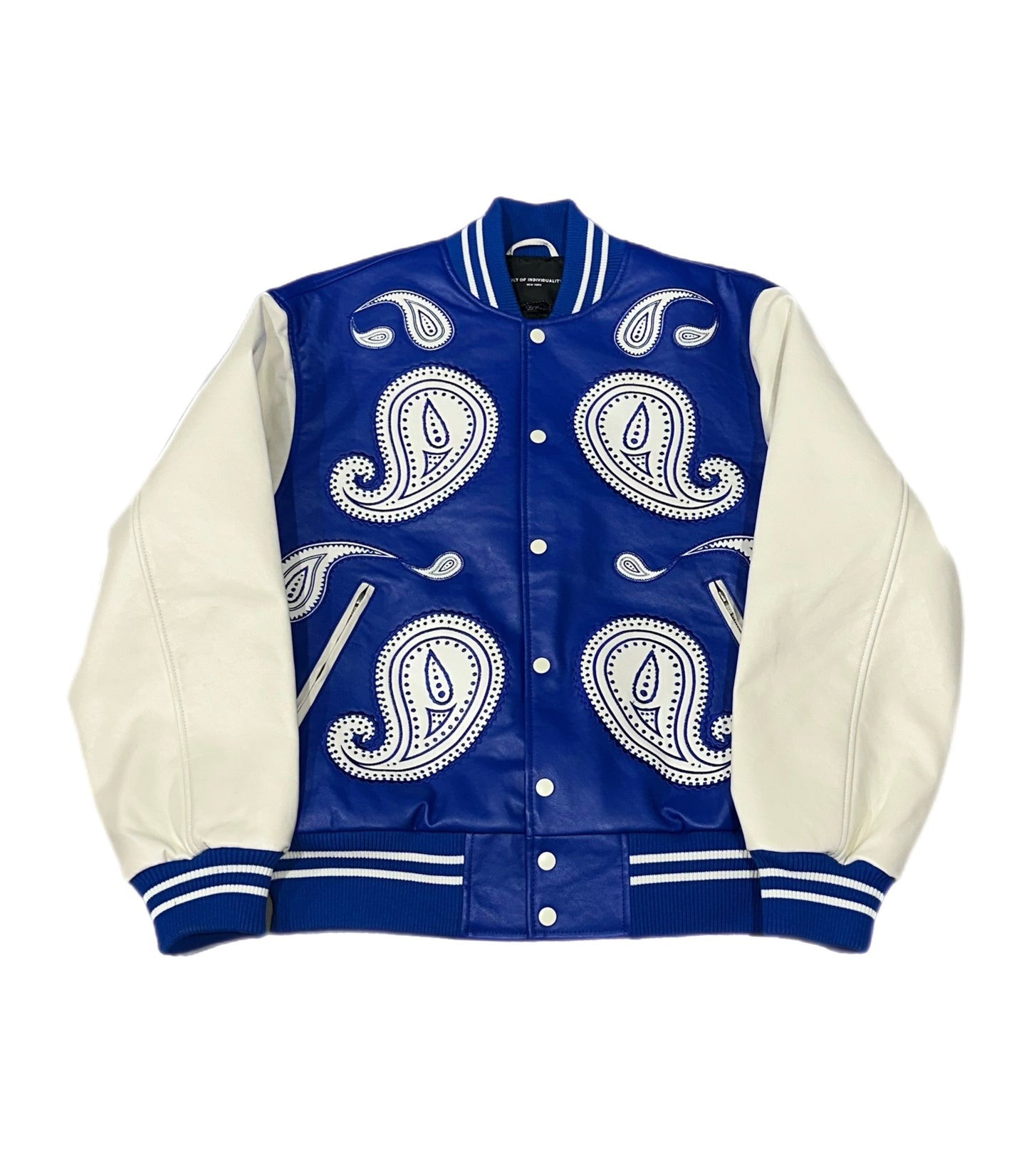 VARSITY PAISLEY JACKET 624B9-VJ66B ROBU/ROYAL