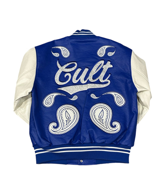 VARSITY PAISLEY JACKET 624B9-VJ66B ROBU/ROYAL