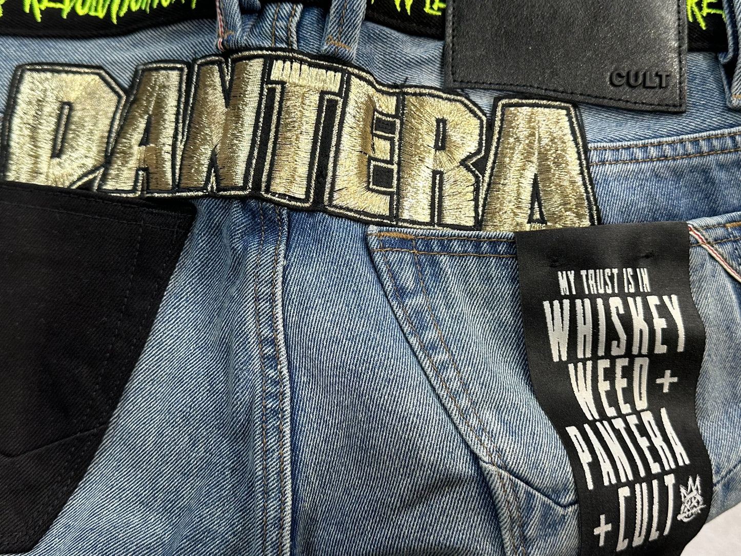 CULT OF INDIVIDUALITY RICKER SLIM RIDGED PANTERA (622A3-RS01L) PANTERA