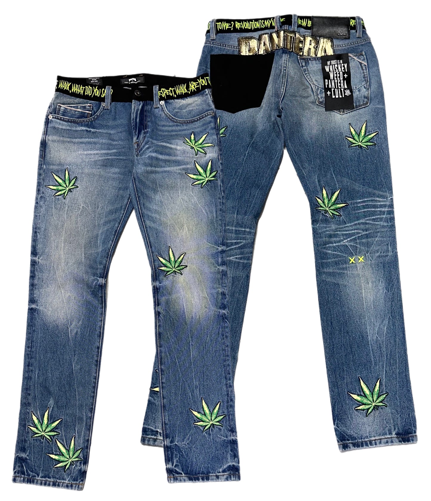 CULT OF INDIVIDUALITY RICKER SLIM RIDGED PANTERA (622A3-RS01L) PANTERA