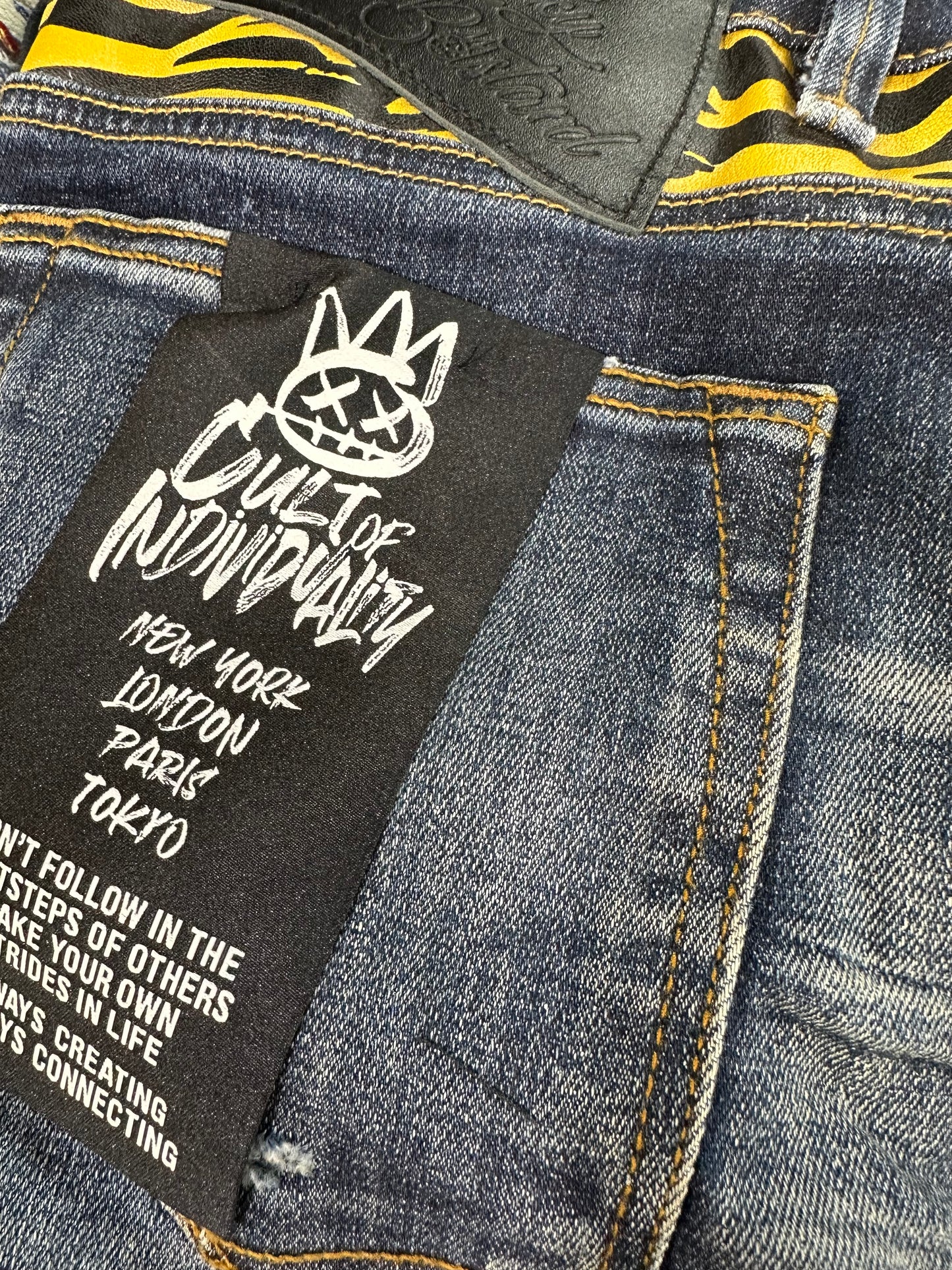 CULT OF INDIVIDUALITY PUNK SUPER SKINNY (622A2-SS04S) TIGER