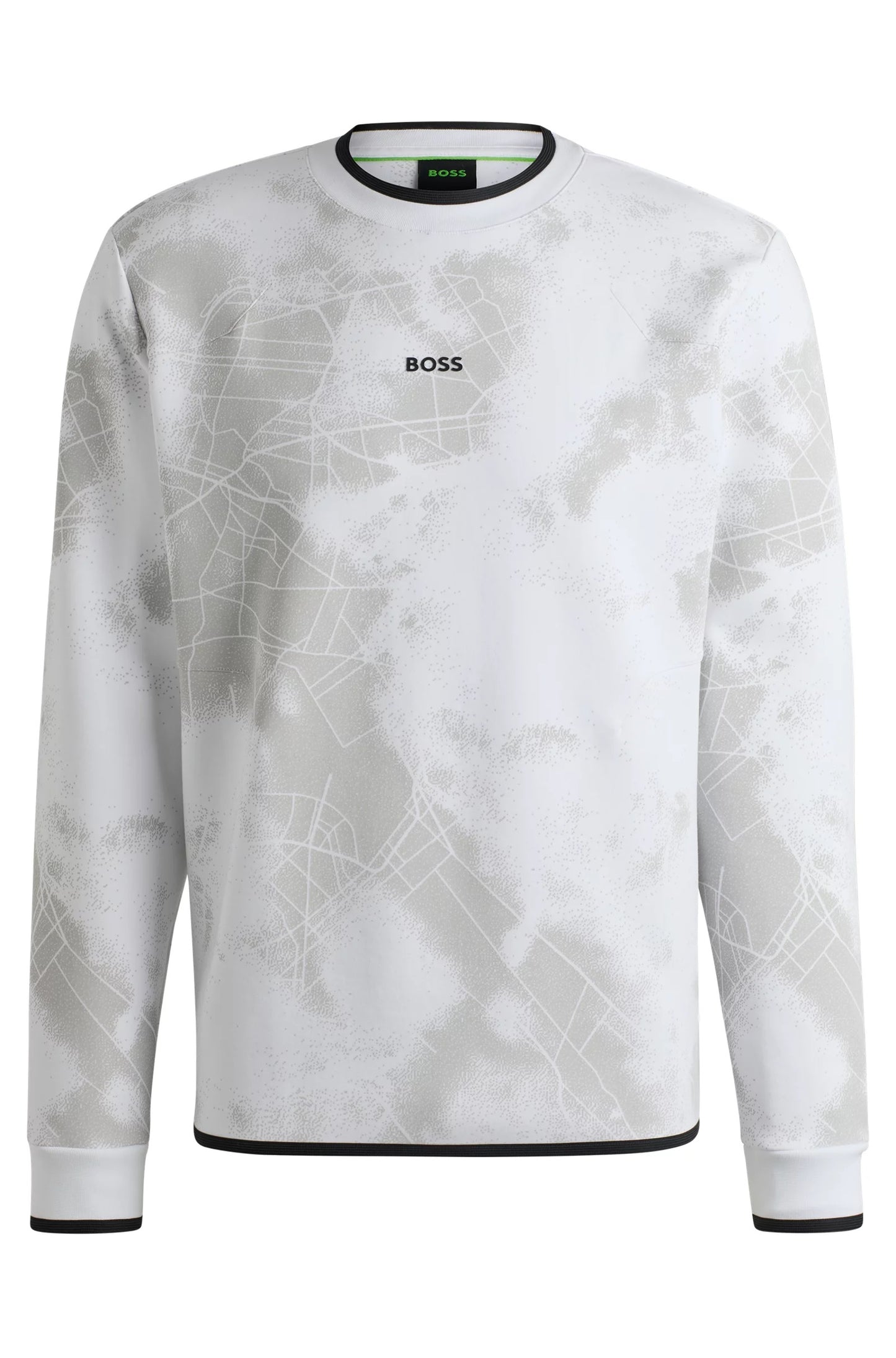 HUGO BOSS 50523384 BOSS SALBION SWEATSHIRT 100/WHITE