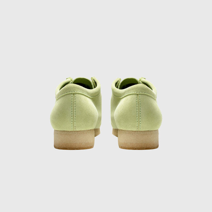 Clarks Men's Wallabee Pale Lime Suede 26175855