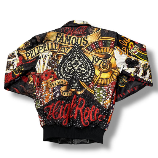 PELLE PELLE HIGH ROLLER LEATHER JACKET