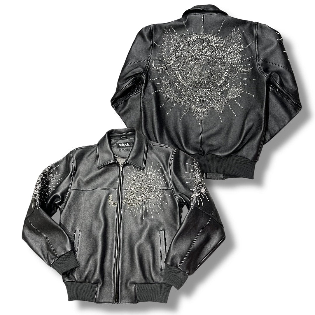 PELLE PELLE 47TH ANNIVERSARY LEATHER JACKET BLACK