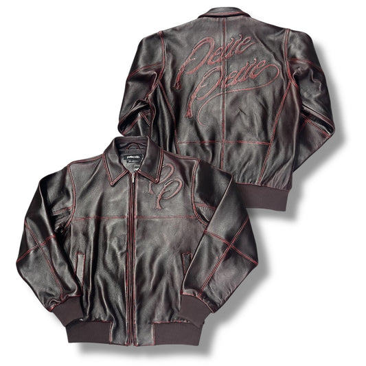 PELLE PELLE TWO TONE LEATHER JACKET 325-37552