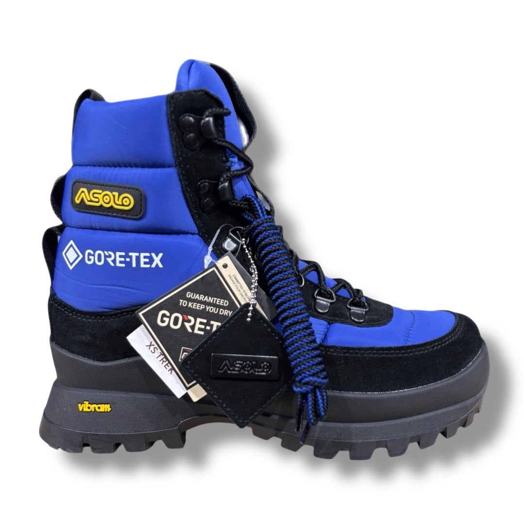 AS-400 ASOLO LIFESTYLE PUFFER GTX BOOTS BLACK/BLUE – Ballers  display picture 2